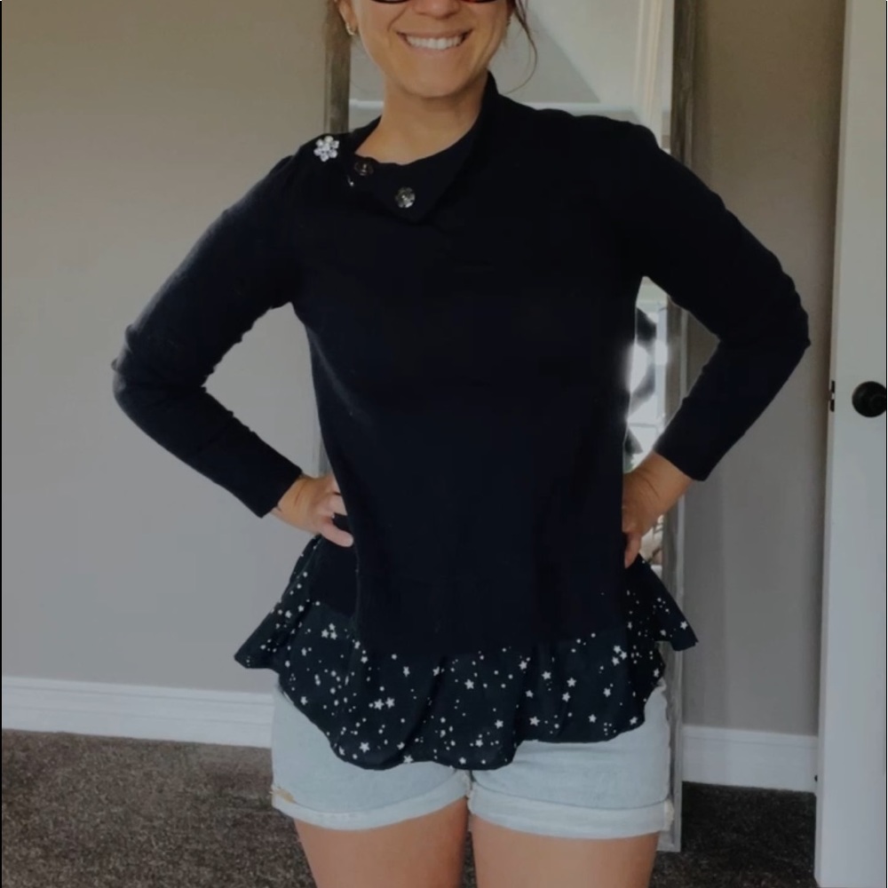 Starry night kate spade sweater